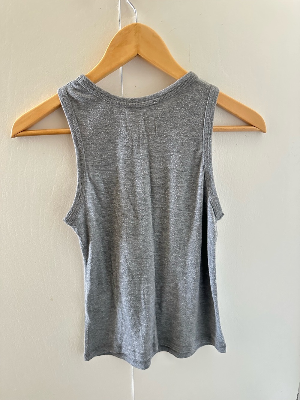 ZARA HEATHER GRAY SLEEVELESS TOP TANK TOP M - Picture 2 of 3